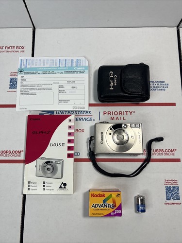 Canon Elph 2 APS Film Camera w/ 23-46mm 4.2-5.6 Zoom Lens - SAME DAY - WARRANTY - Picture 3 of 13