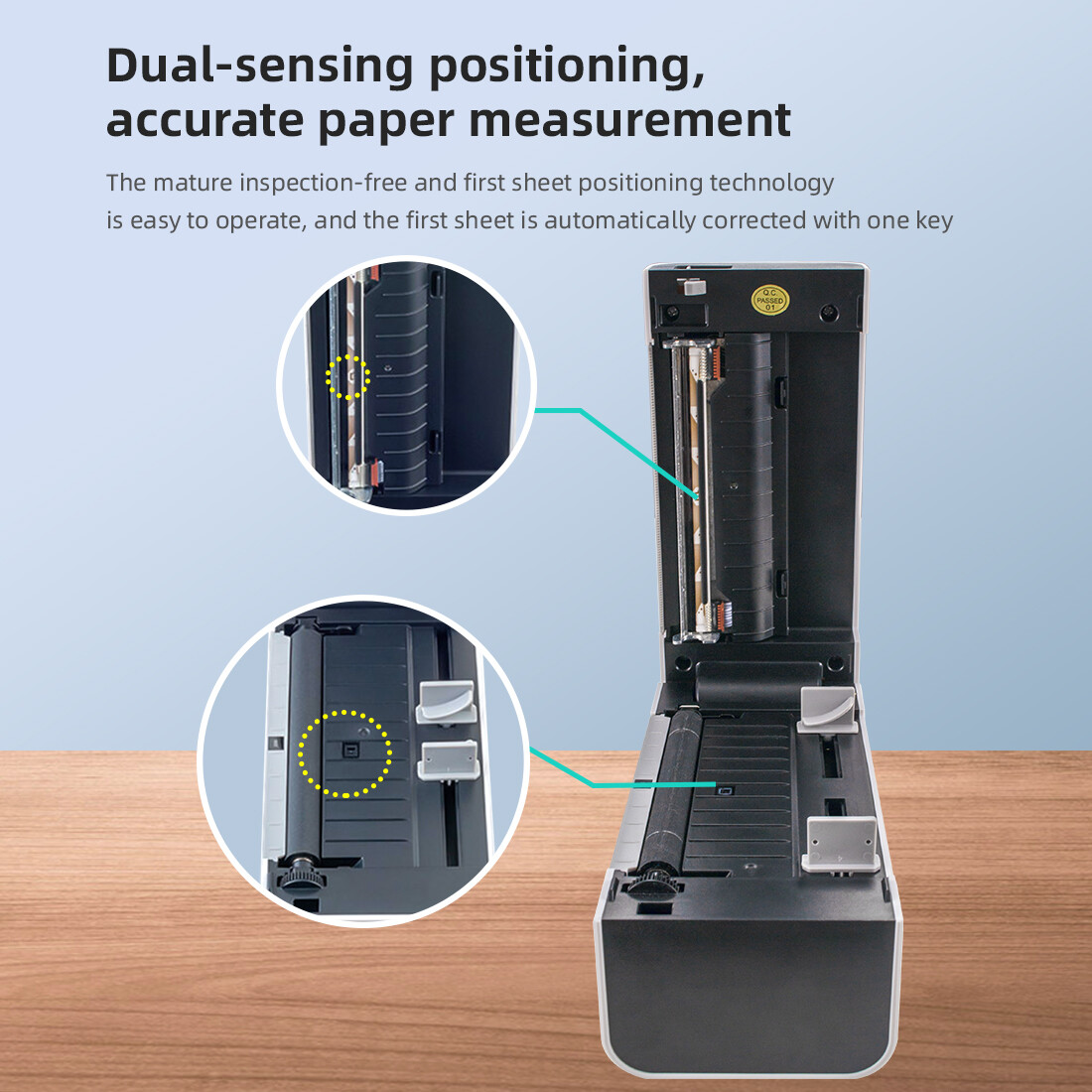 VRETTI Desktop Shipping Label Printer 4x6 Postage Label Barcode Label