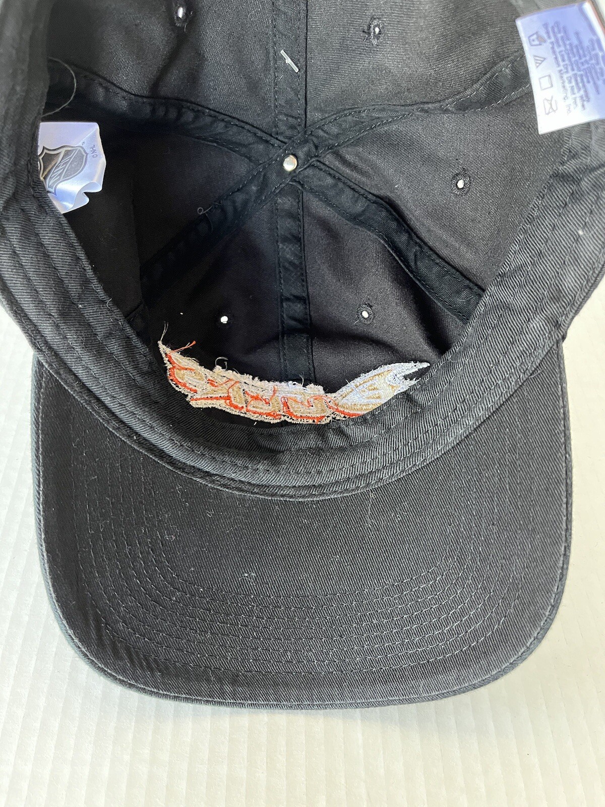 Anaheim Ducks Black Cap Hat Drew Pearson Marketing Adjustable NHL Hockey Workout