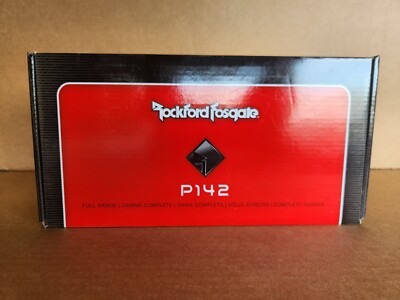 Rockford Fosgate P142 Punch Series 4'' 2-Way Coaxial Car Audio Speakers NEW