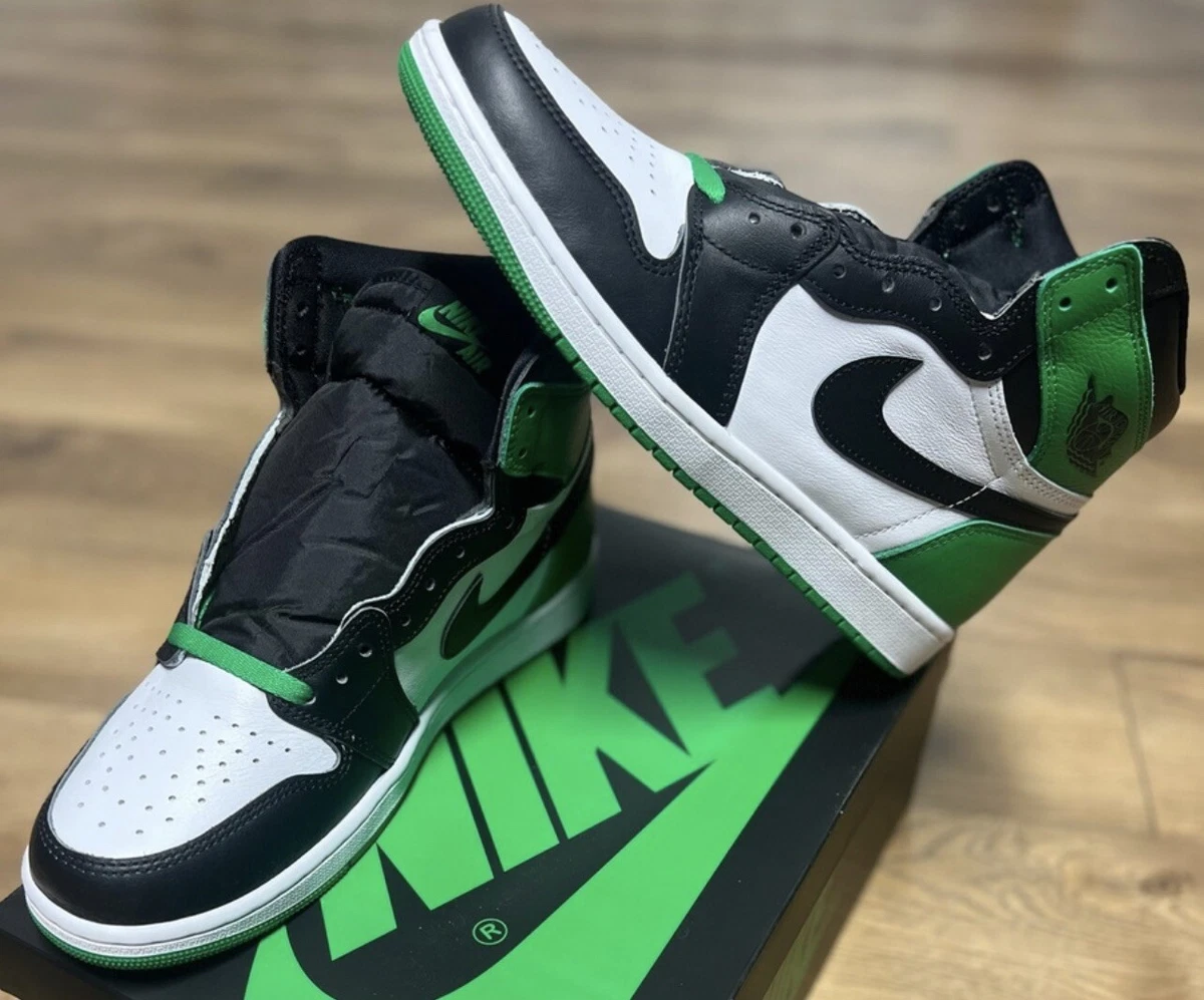 Sz 12- Brand New Air Jordan 1 Retro High OG Lucky Green DZ5485-031