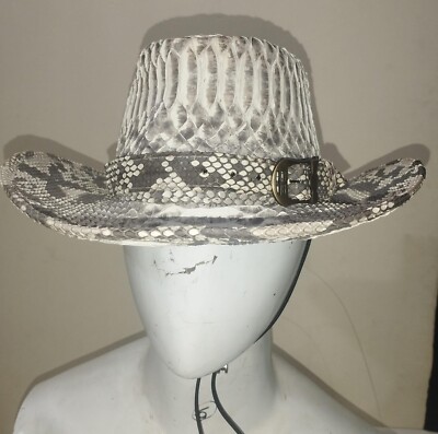 Women's Python Anaconda Skins Real Exotic Hides Cowboy Multi Size Pre Sale