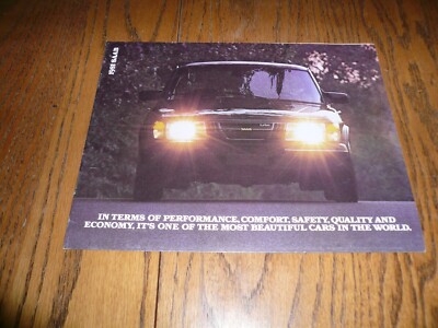 1981 SAAB Sales Brochure - Vintage