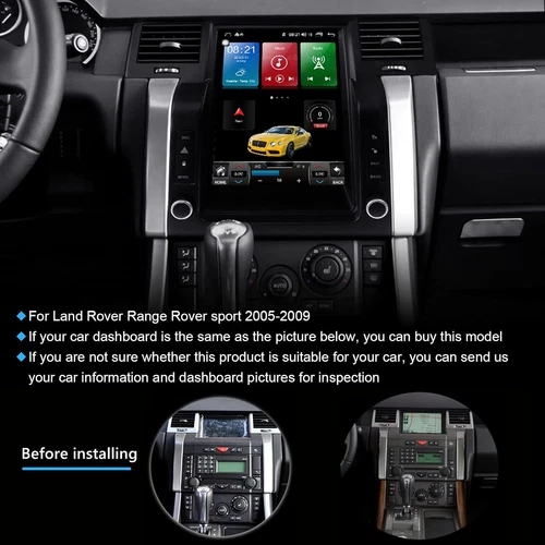 12.1" Android Car Radio For Land Rover Range Rover Sport L320 2005-2009 GPS Navi - Bild 5 von 6