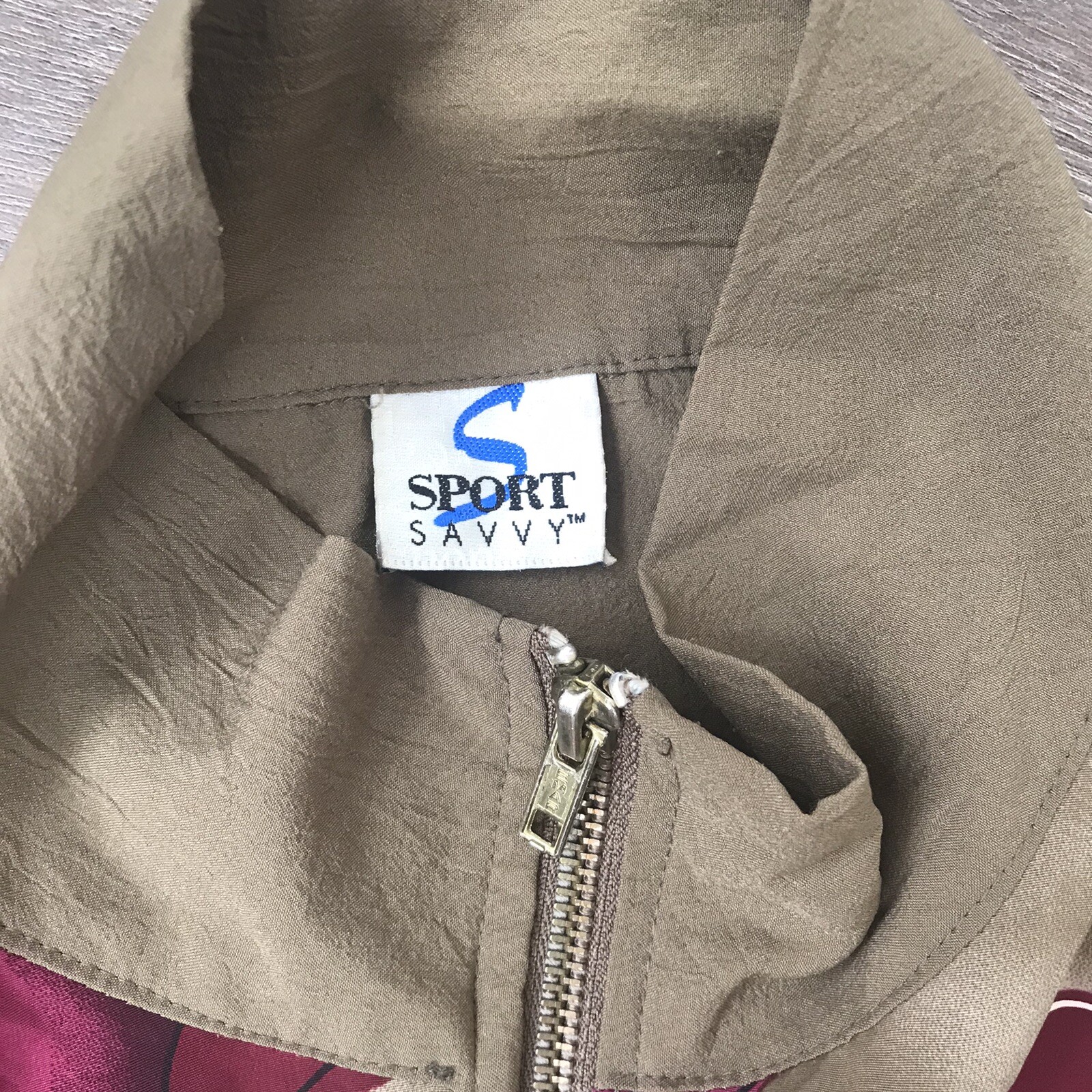 vintage patterned windbreaker jacket - image 5