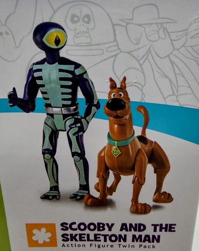 NUEVO Paquete de figuras gemelas Scooby Doo - Scooby y el hombre esqueleto - Imagen 6 de 8