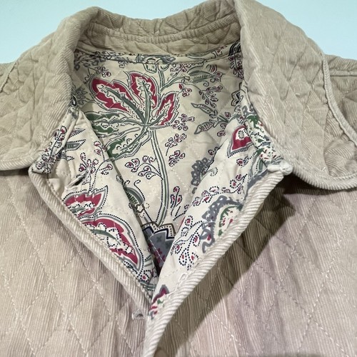 Blassport Women’s Reversible Diamond Quilted Jacket Size Petite Beige - Picture 17 of 20