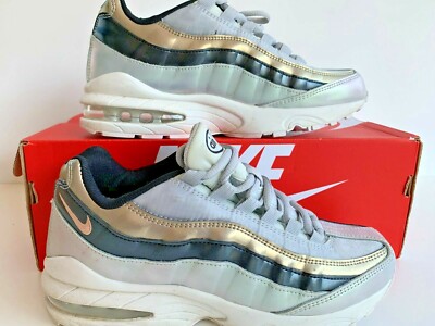 Rare Nike Air Max 95 SE GS Metallic Red Bronze Size UK EUR 39 AJ1899-001  UK