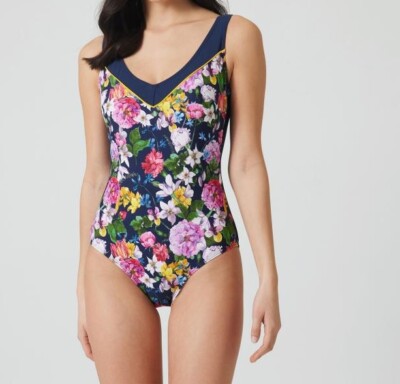 Badeanzug mehrfarbig 40B Damen bunt B-Cup UVP:59,99  3.995