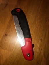 Folding Hand Saw, Secure Lock Comfort Soft Grip, easy to use, gardening / DIY