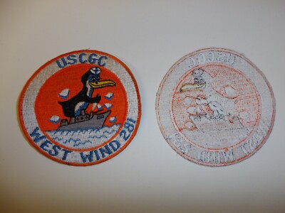e3817 USCG 1960's US Coast Guard USCGC West Wind 281 Cutter IR25C