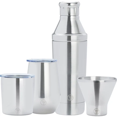 YDRINK Cocktail Wine Tumbler 350ml Insulated Polished Stainless  Unbreakable - Picture 4 of 4