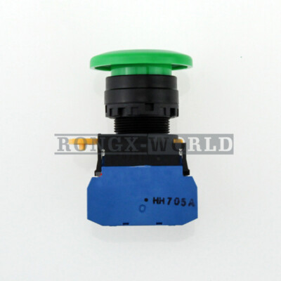 10Pcs IDEC YW1B-M4E10G Green Pushbutton Switch