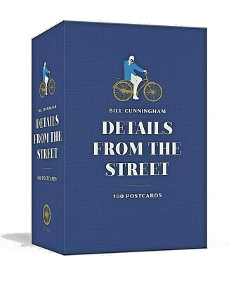 BILL CUNNINGHAM POSTKARTENBOX ''DETAILS VON DER STRASSE'' ~ LEERKARTON ~ AUFBEWAHRUNG 