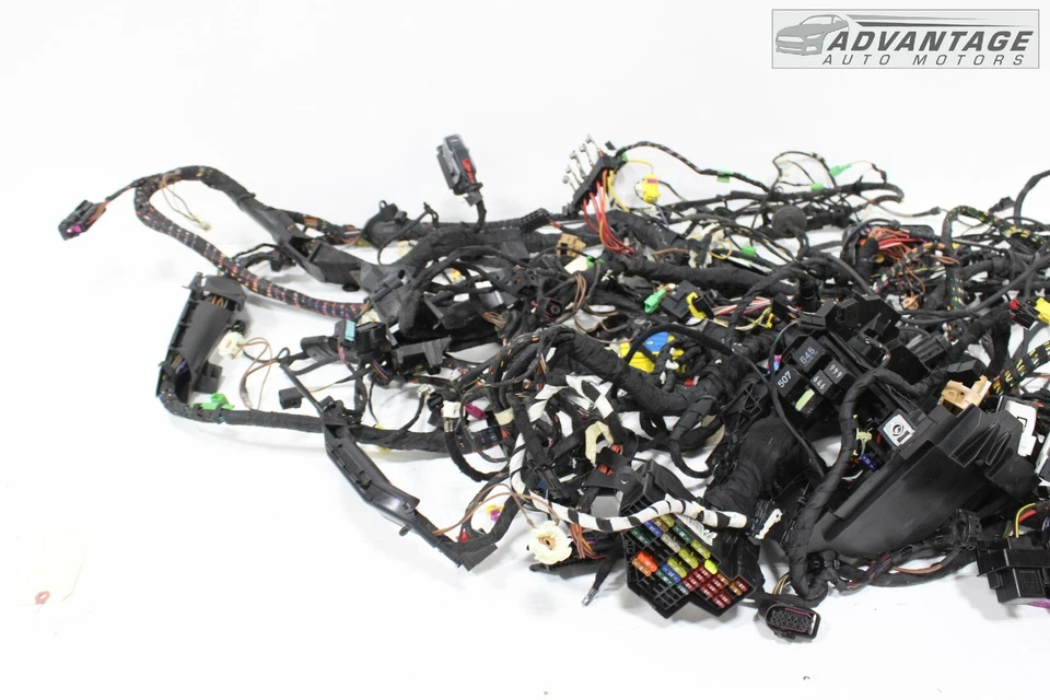 VOLKSWAGEN CC 2013-2017 2,0 L CARROCERÍA CABLEADO CABLE ARNÉS CON CAJA DE FUSIBLES OEM Foto 3 de 4