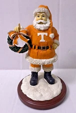 University of Tennessee Santa Clause holding wreath by The Memory Company 2003