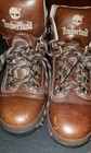 Timberland Men's Brown Leather Waterproof Hiking Boots Sz 12 M 56088 1922