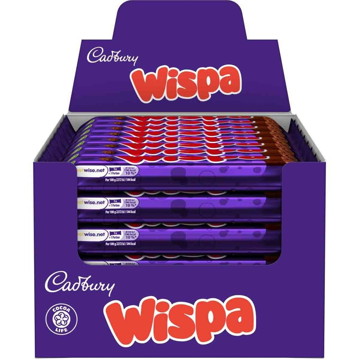Cadbury Wispa Bar 36g (Box of 48)