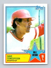 1983 Topps #400 Dave Concepcion Cincinnati Reds