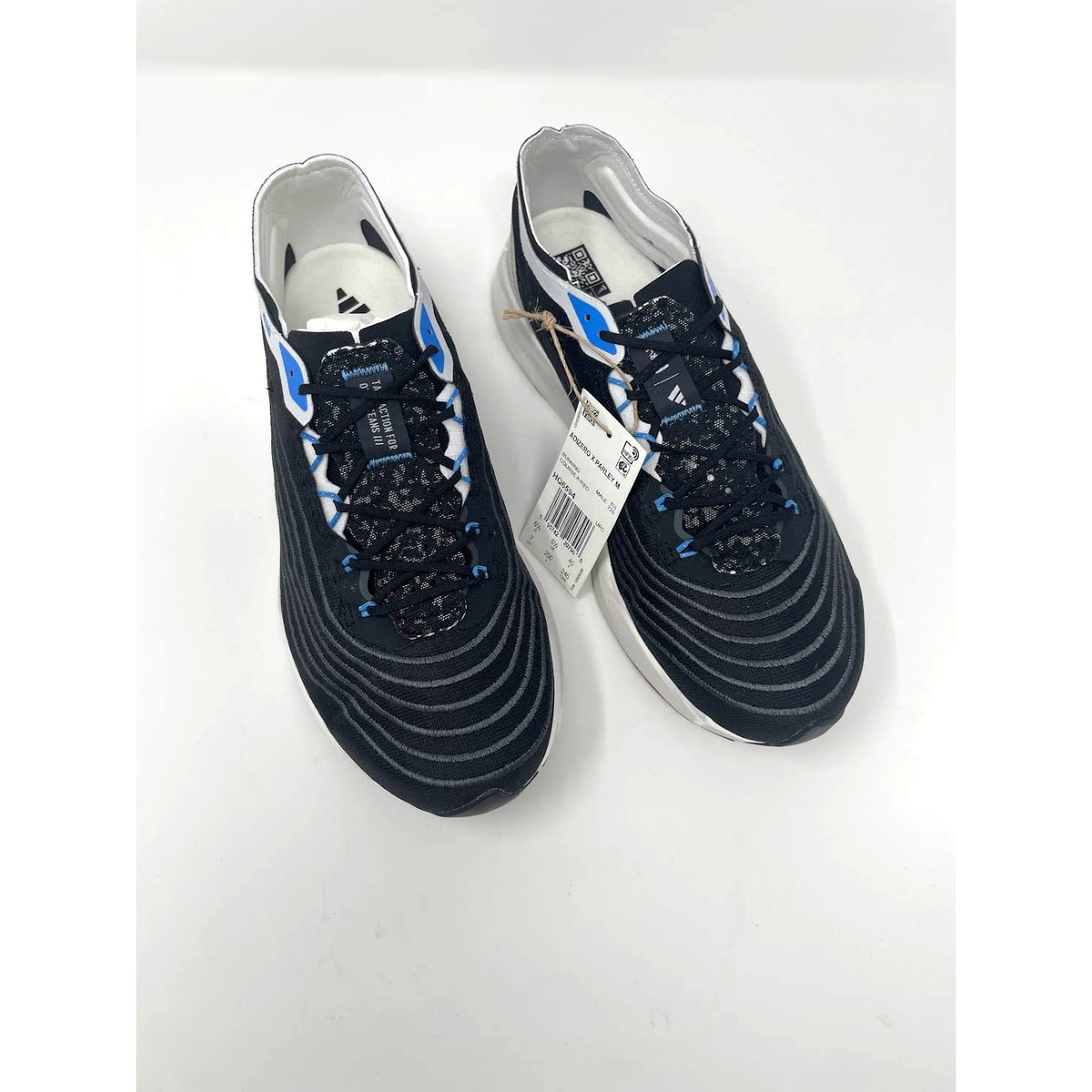 Adidas Adizero X Parley Lightstrike Running Shoes Black HQ6594 Men’s Sz 13 - NEW New Adidas Adizero X Parley M Black HQ6594 Lightstrike  main image 2