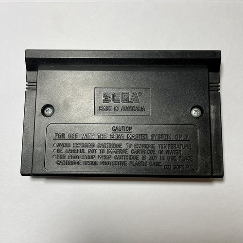 After Burner The Four Mega Cartridge Master System SEGA No Manual PAL US Seller - Picture 7 of 7