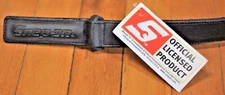 NEW Snap on Tools Genuine Leather No-Scratch Black Work Belt S-2XL Pin Enclosure