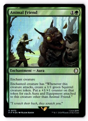 Animal Friend 72 Universes Beyond: Fallout Foil NM