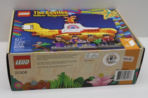 New In Sealed Box RETIRED LEGO Ideas: The Beatles Yellow Submarine (Item# 21306) - Picture 9 of 20