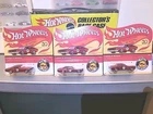 Lot of 3 Sealed Hot Wheels 1967 Custom Mustangs.  Redlines. 50th Anniversary.