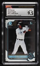 2022 Bowman Chrome Prospects Kahlil Watson #BCP-3 CSG 9.5 Mint Plus 2f4