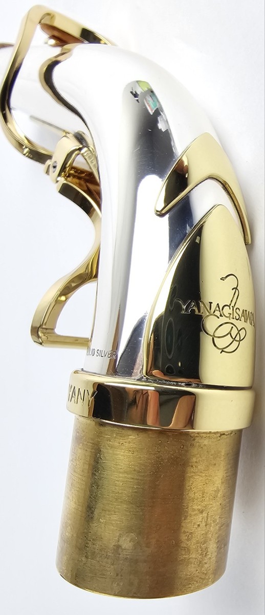 Yanagisawa AKZ3 Silver Alto Neck - Plays Great - Solid Silver