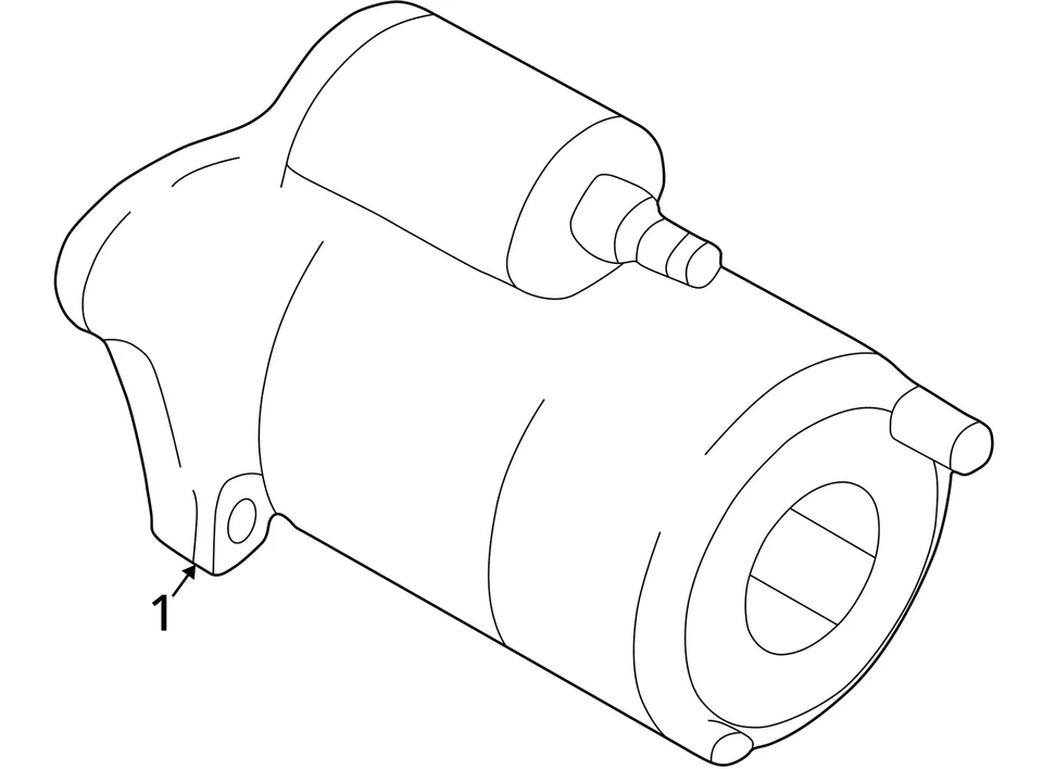 Solenoide motor arranque coche Mazda Protege5 OEM LJR2W Foto 4 de 4