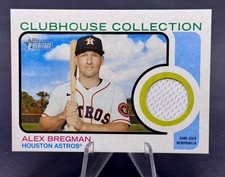 2022 Topps Heritage - Alex Bregman #CC-AB Clubhouse Collection Relic Patch