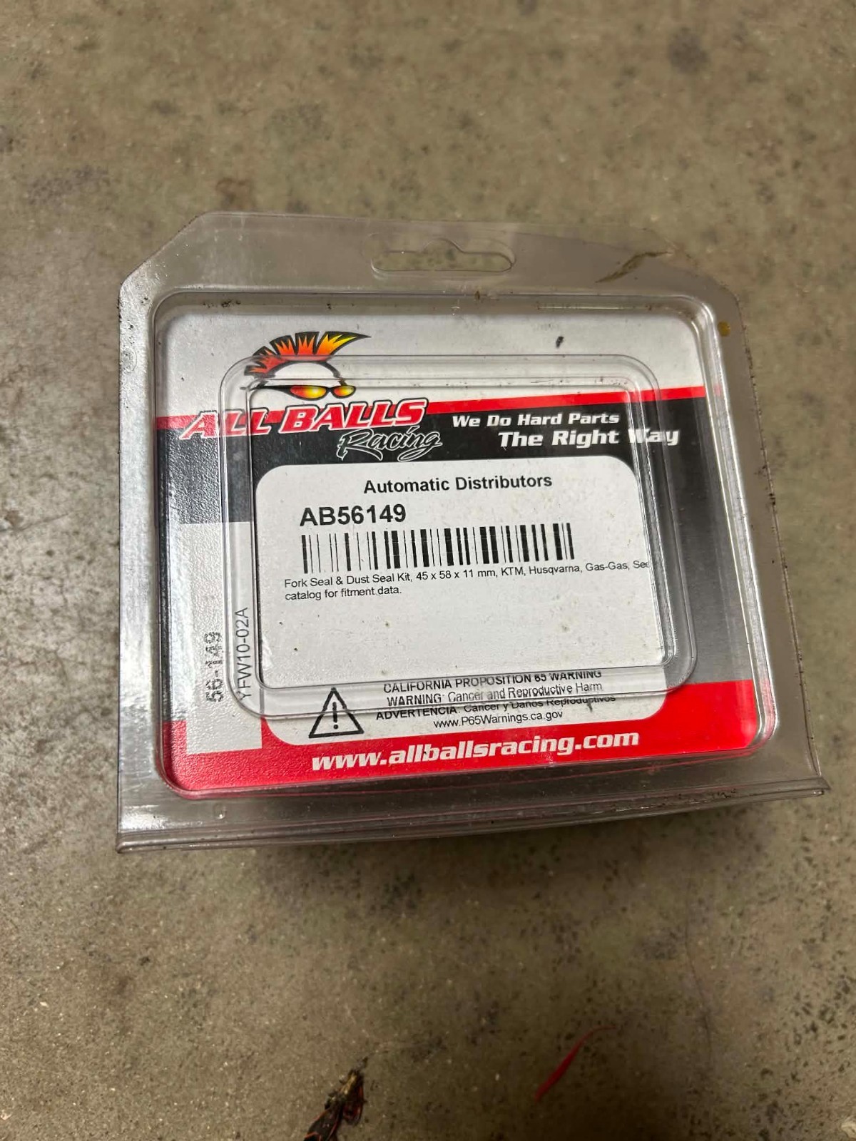 All Balls 56-149 Fork & Dust Seal Kit for Husqvarna CR125 96-08 CR250 96-04