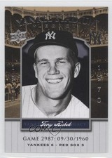 2008 Upper Deck Yankee Stadium Legacy Tony Kubek #YSL2987 5v2