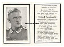 Orig. Sterbebild Artillerie mit EK1 EKI Orden + WJASMA Russland 1943