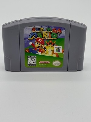 Super Mario 64 (Nintendo 64, N64) Authentic Loose Cartridge - Tested & Working