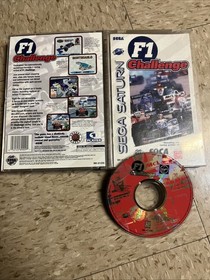 F1 Challenge (Sega Saturn, 1996) CIB Complete with Manual Tested and Plays Great