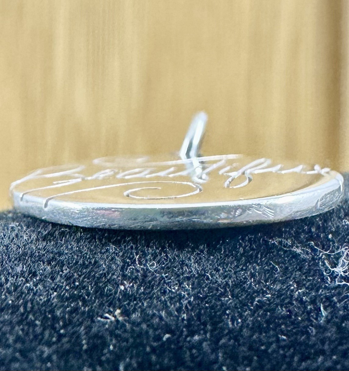 JAMES AVERY Sterling Silver Script Scroll  “BEAUT… - image 4