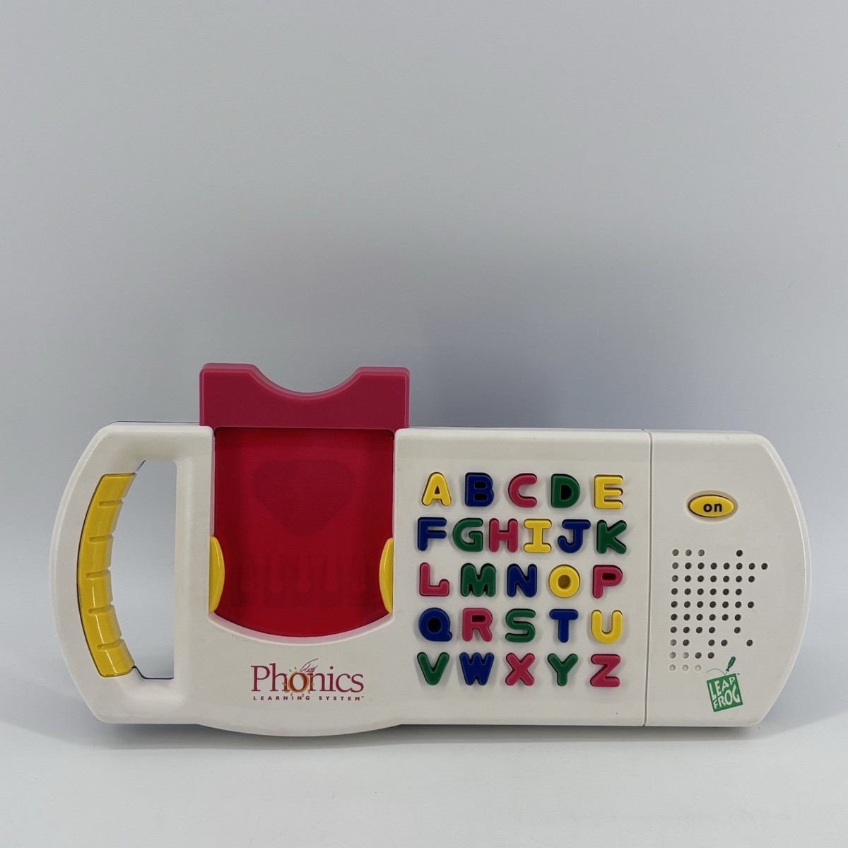 1995 Leap Frog Phonics Traveler Learning System Console NO CARDS