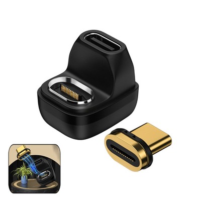 U Shape USB C To USB C Adapter PD100W Fast Charging 40Gbps 8K USB Type C U S SAL
