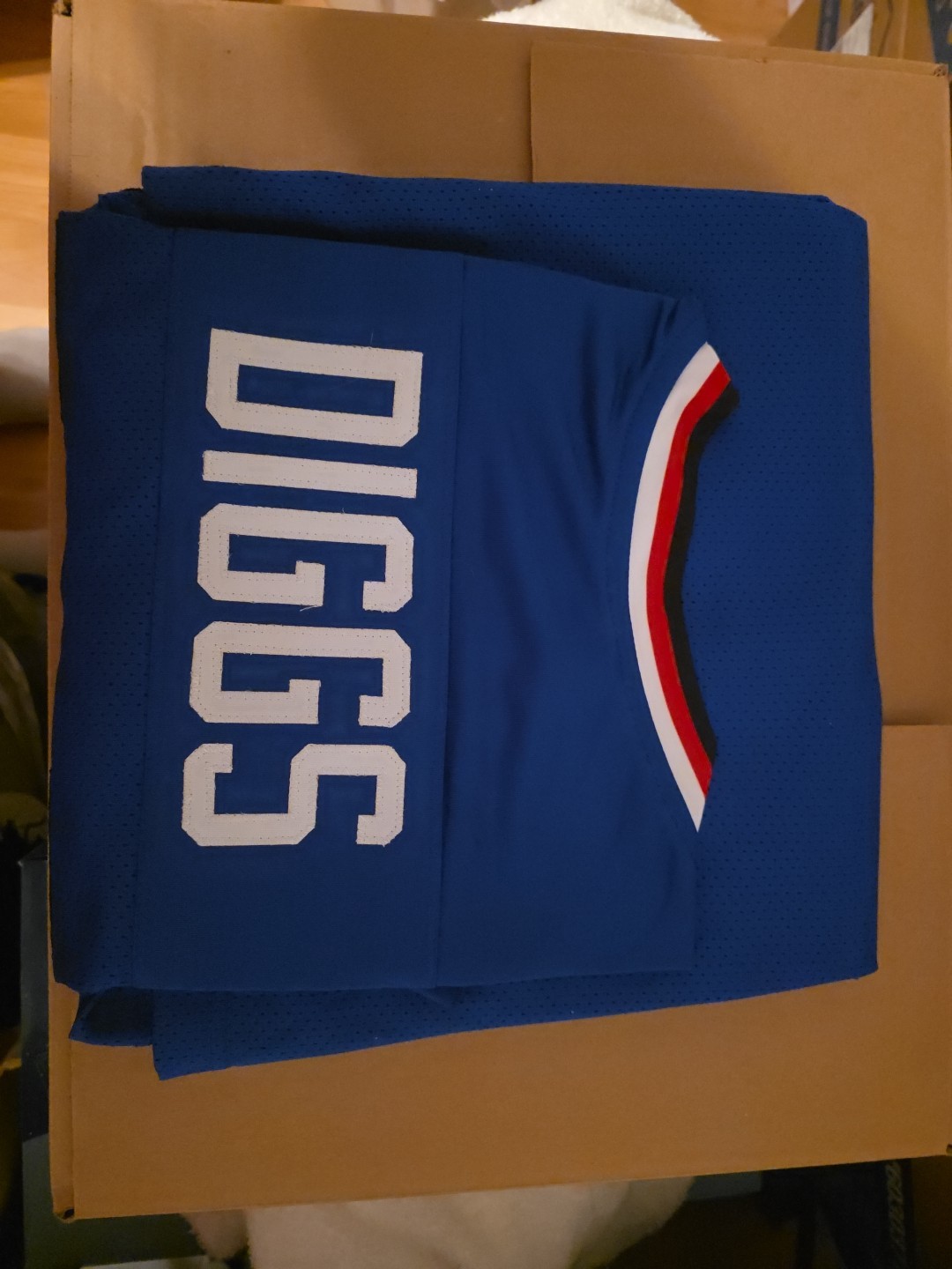 Stefon Diggs Autographed Signed Buffalo Bills Custom Jersey Beckett COA with Photo 