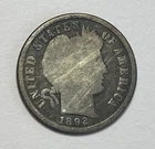 1892-S Barber Dime - Nice Key Date 10C; Y070