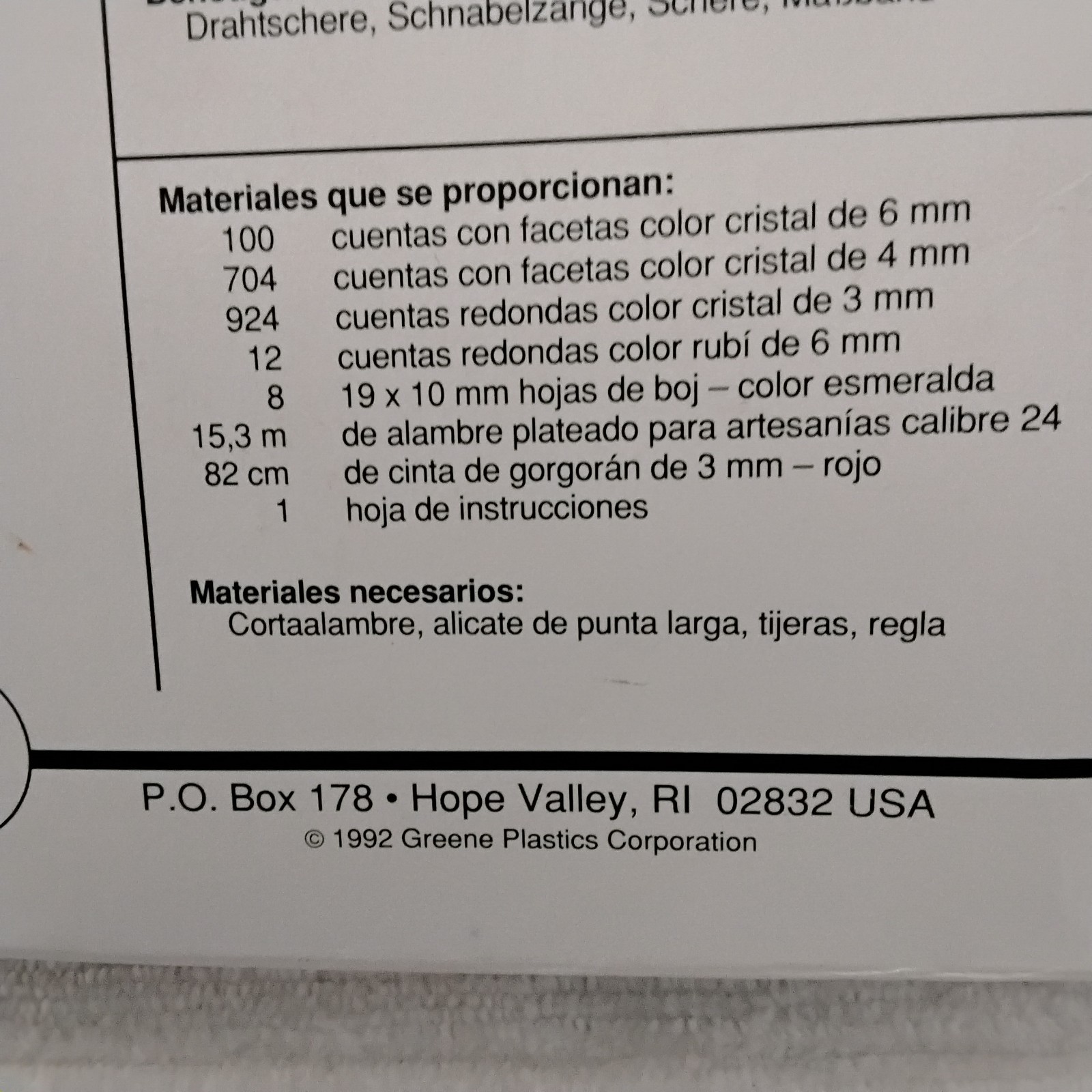 The Beadery Winter Ice  Christmas Ornament Kit “Candles'' #4836 Vintage 1992 Nos