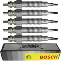 5X Bosch GlüHkerzen FüR Ford Ranger Tu_ 2.5 TD 4X4 Mazda B-Serie UN
