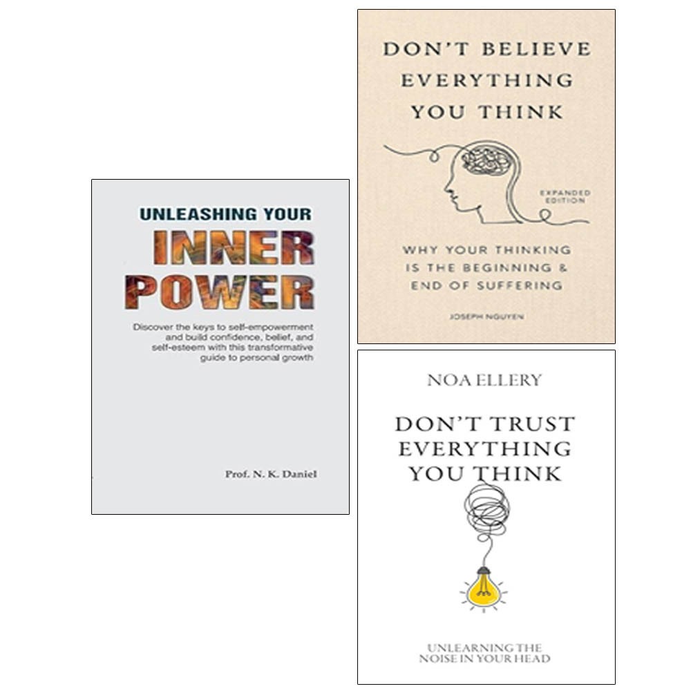 Don't Believe Every,Don’t Trust Everything,Unleashing Your Inner 3 Books Set