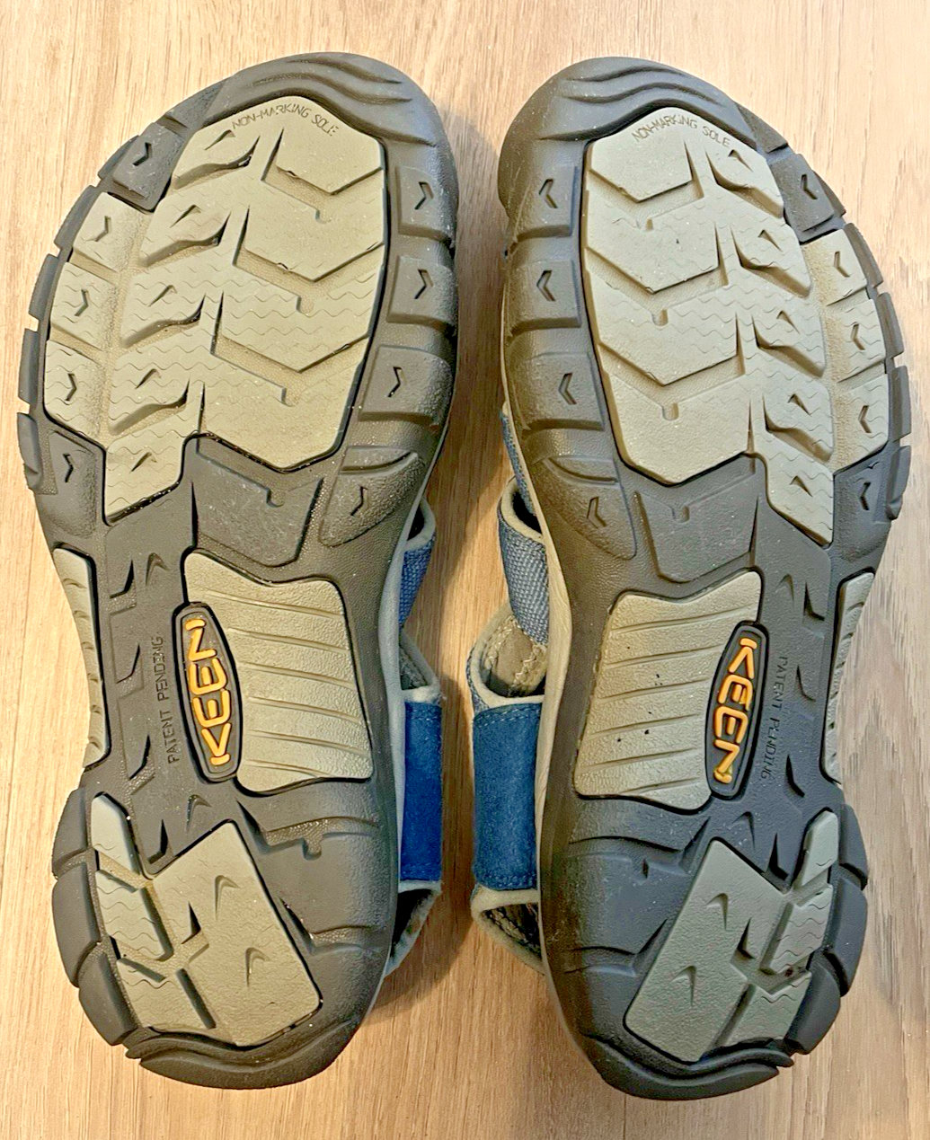 Scarpe Keen Newport H2 da uomo taglia 9 5 grigie sandali acqua blu escursionismo outdoor