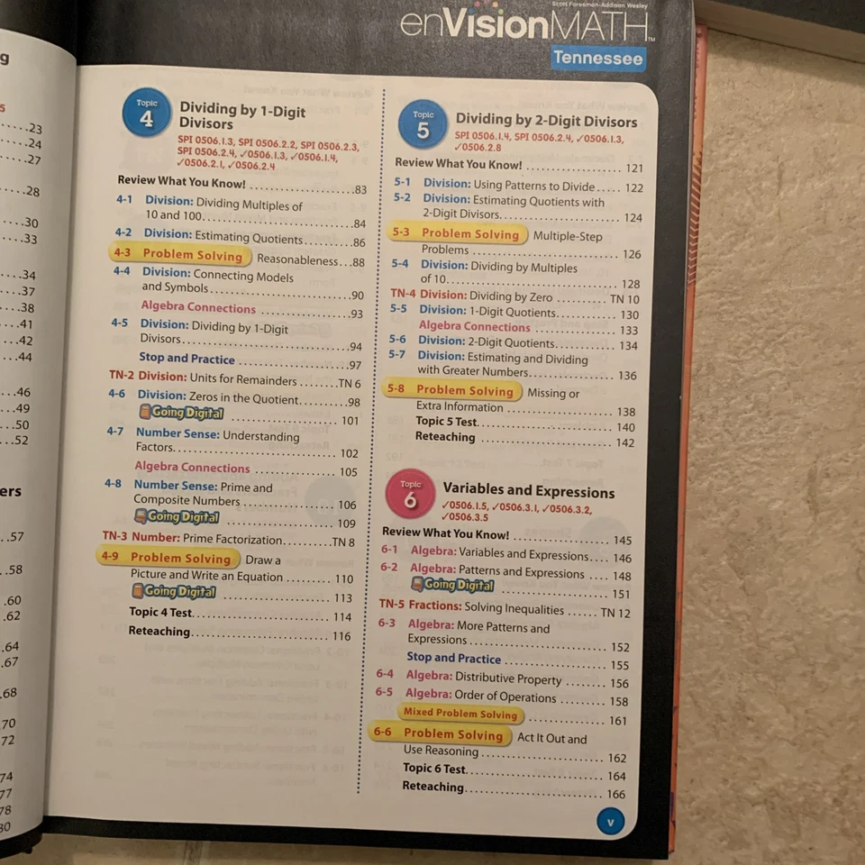 envision math grade 5 Set - Image 4 of 4