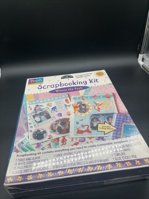 NEW Vintage Winnie The Pooh Scrapbooking Kit Sealed Hallmark Expressions Album