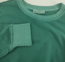 Zenana 4567 Teal Sweatshirt with exposed seam detailing